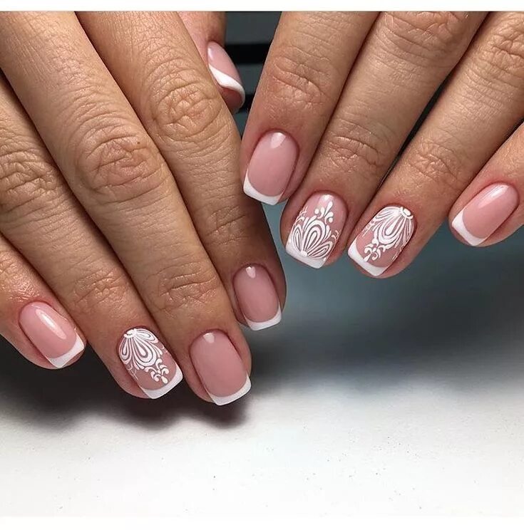 "Оригинальные идеи французского маникюра на любой вкус" Prom nails, Prom nails r