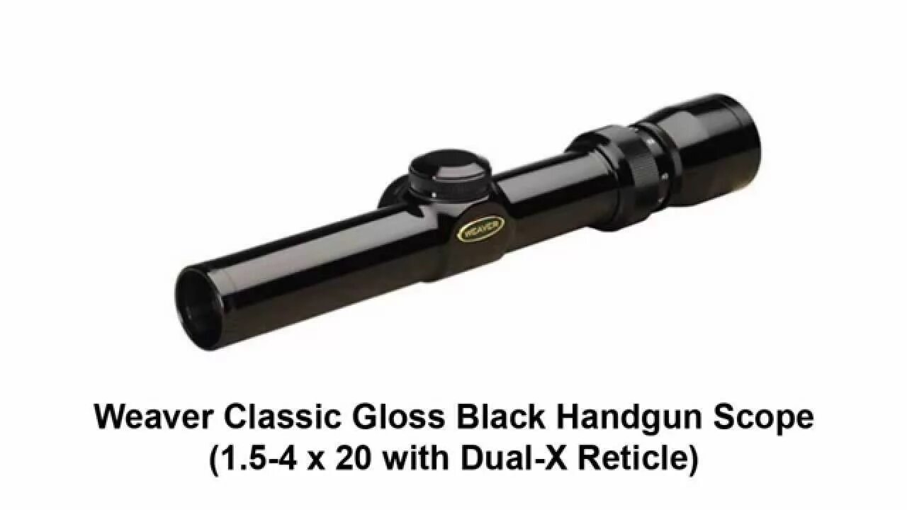 Riflescope 1-4×20. Variable scope