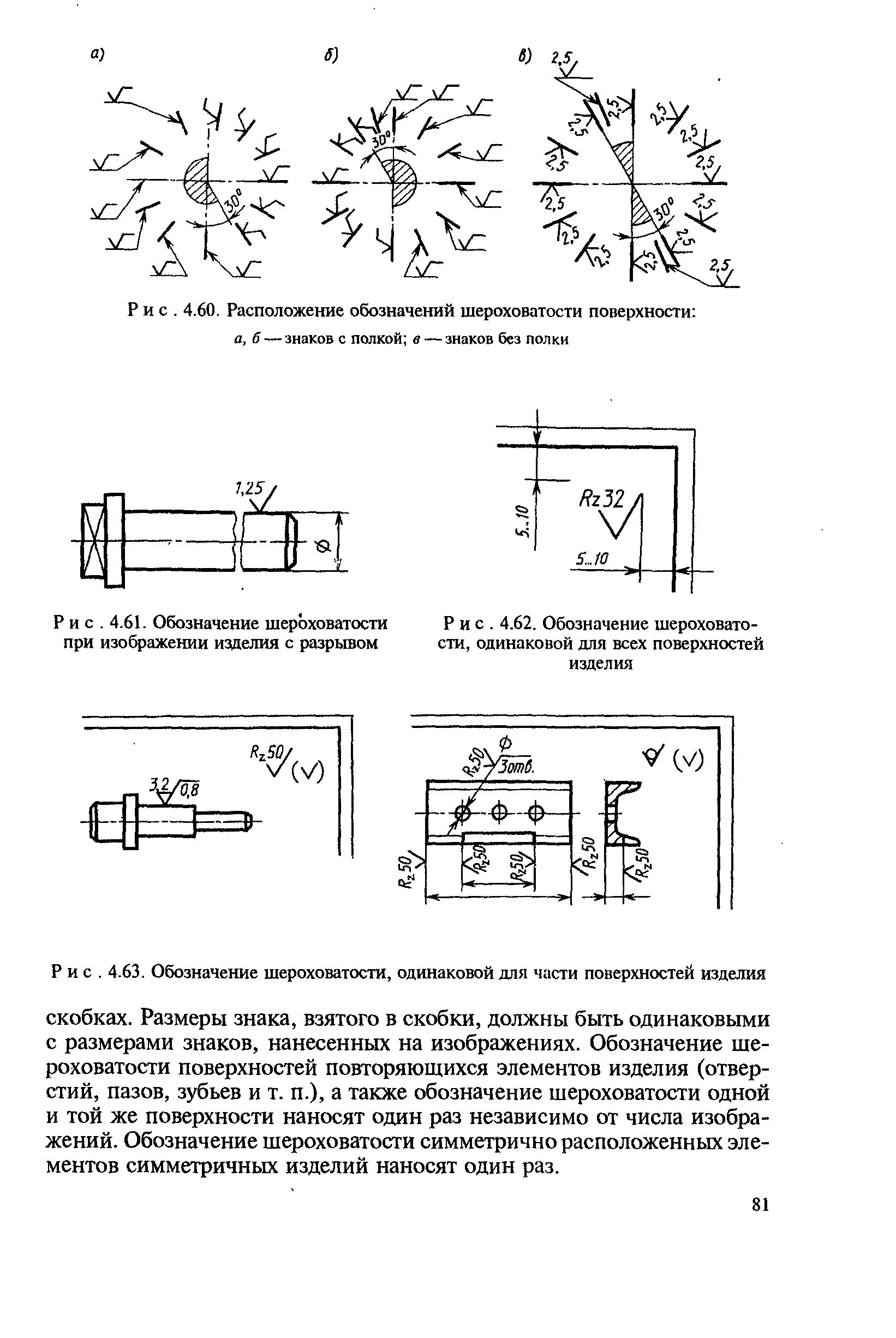 Шероховатость поверхности обозначение на чертеже расшифровка Шероховатость поверхности по видам обработки металла таблица 58 фото