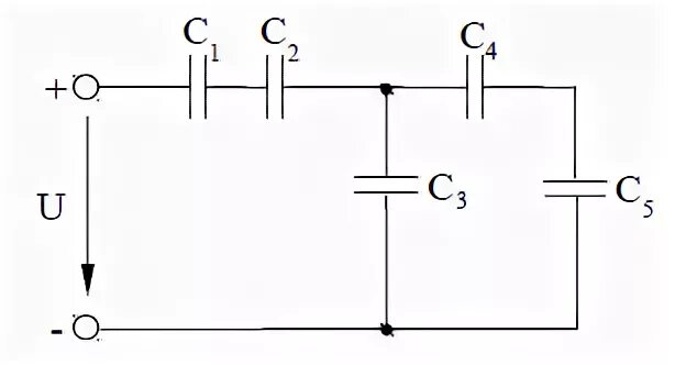 С1 2 q 2. Смешанное соединение конденсаторов. Конденсатор переменной электроёмкости схема. Емкость конденсаторов при смешанном соединении. Эквивалентную емкость батареи конденсаторов(Cэкв)..