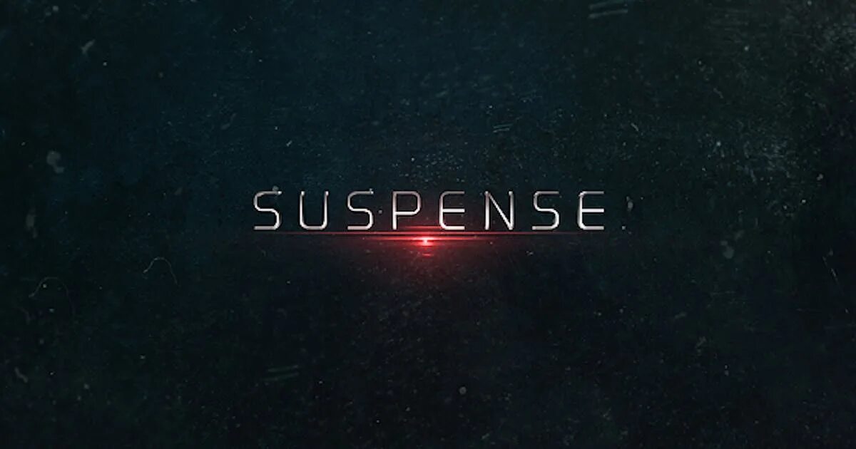 Suspense. Suspense Genre. Саспенс надпись. Title after Effects.