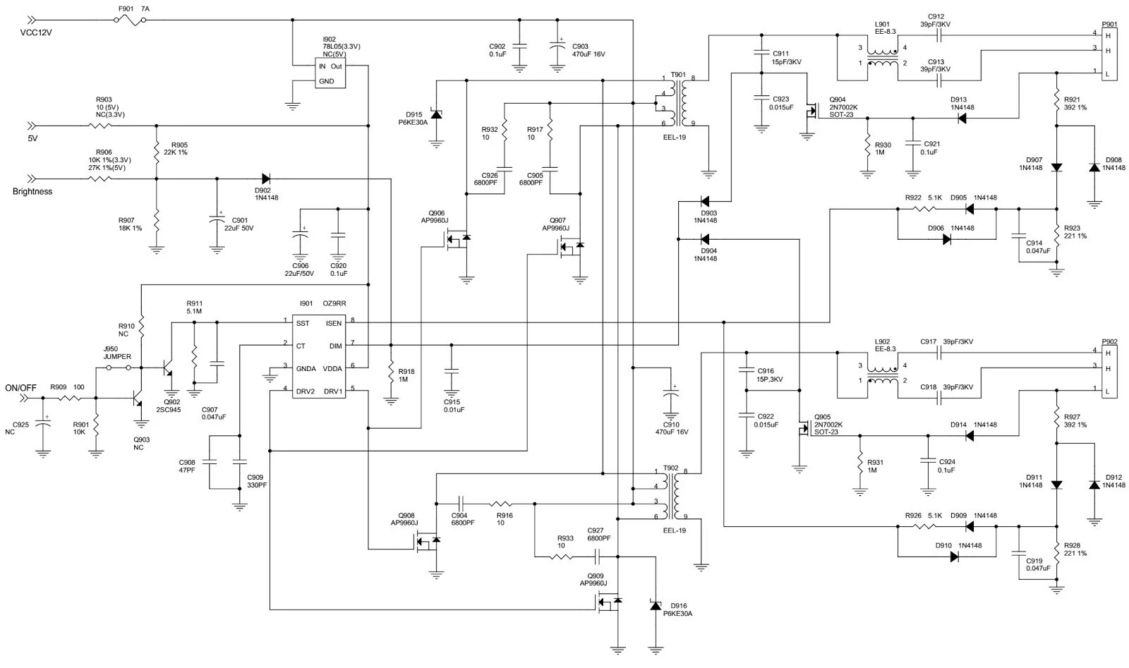 Питание монитора схема. Схема блока питания монитора Acer. БП+инвертор IP 35135b схема. Блок питания монитор самсунг схема принципиальная. Блок питания монитора самсунг схема.