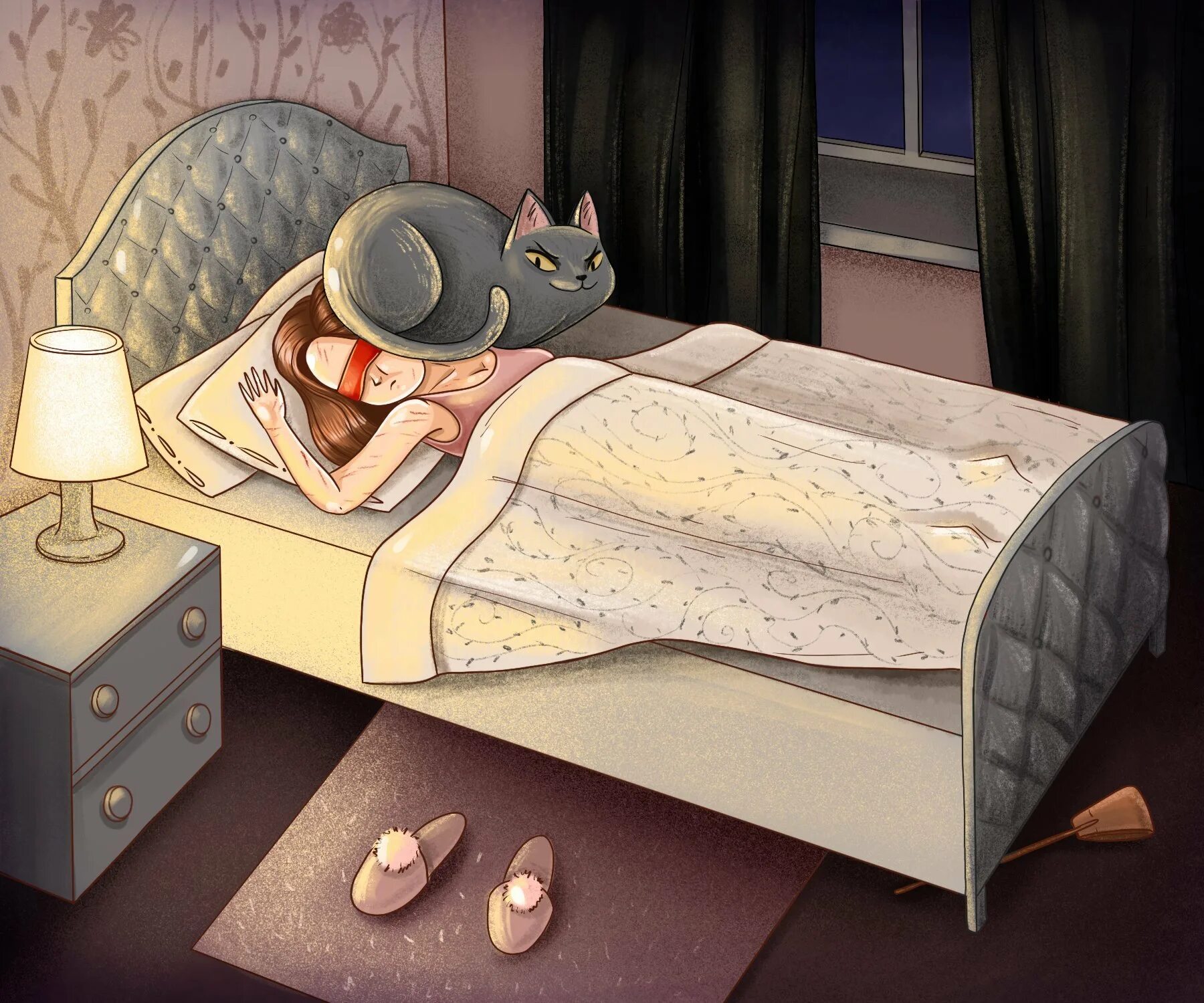 Спокойной ночи картинки прикольные. Карикатура крепкий сон. Спокойной ночи мультяшные. Смешной сон. Сонный иллюстрация.
