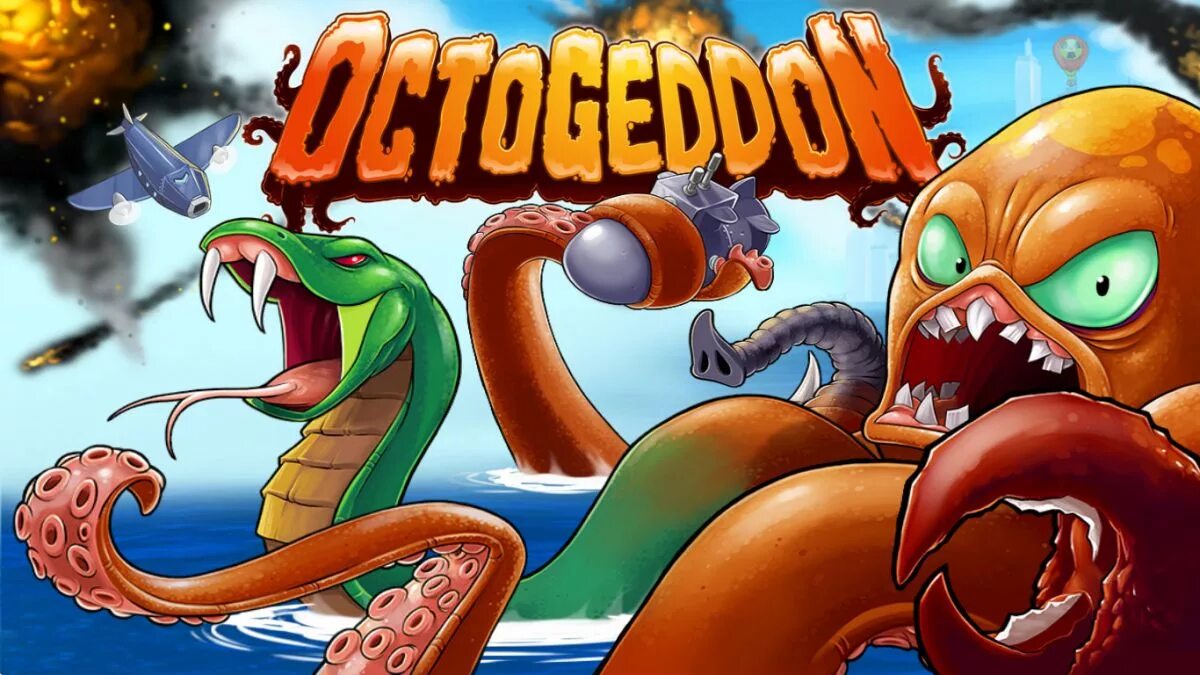 Octogeddon. Игра Octogeddon. Игра осьминог МУТАНТ. Игра Армагеддон осьминог. Октопус про версия