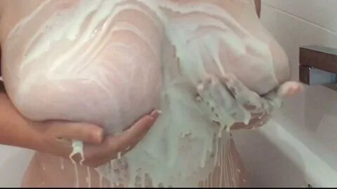 Slideshow whipping cream on boobs.