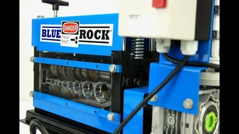 Blue rock wire stripping machine