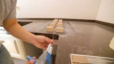 Установка искусственного камня