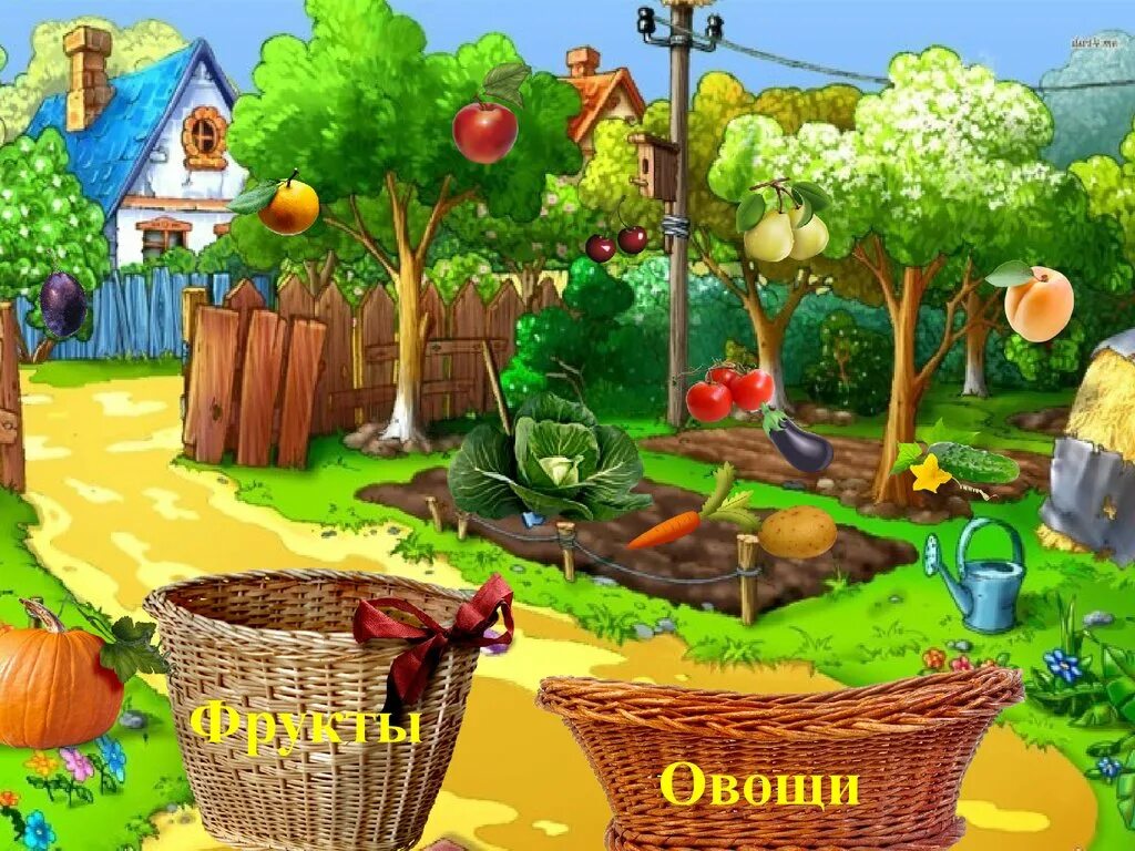Игра овощи-фрукты. Огород с овощами для детей. Огород для дошкольников. Сад огород игра для детей.