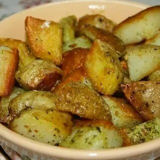Картошка запеченная с маслом