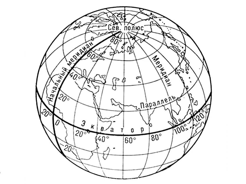 Градусная сетка географические координаты 5 класс. Параллели и меридианы градусная сеть. Земной шар с меридианами и параллелями. Глобус раскраска. Глобус раскраска для детей.