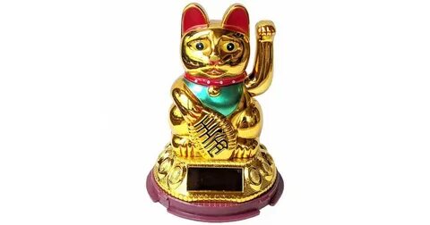 Кот для привлечения денег