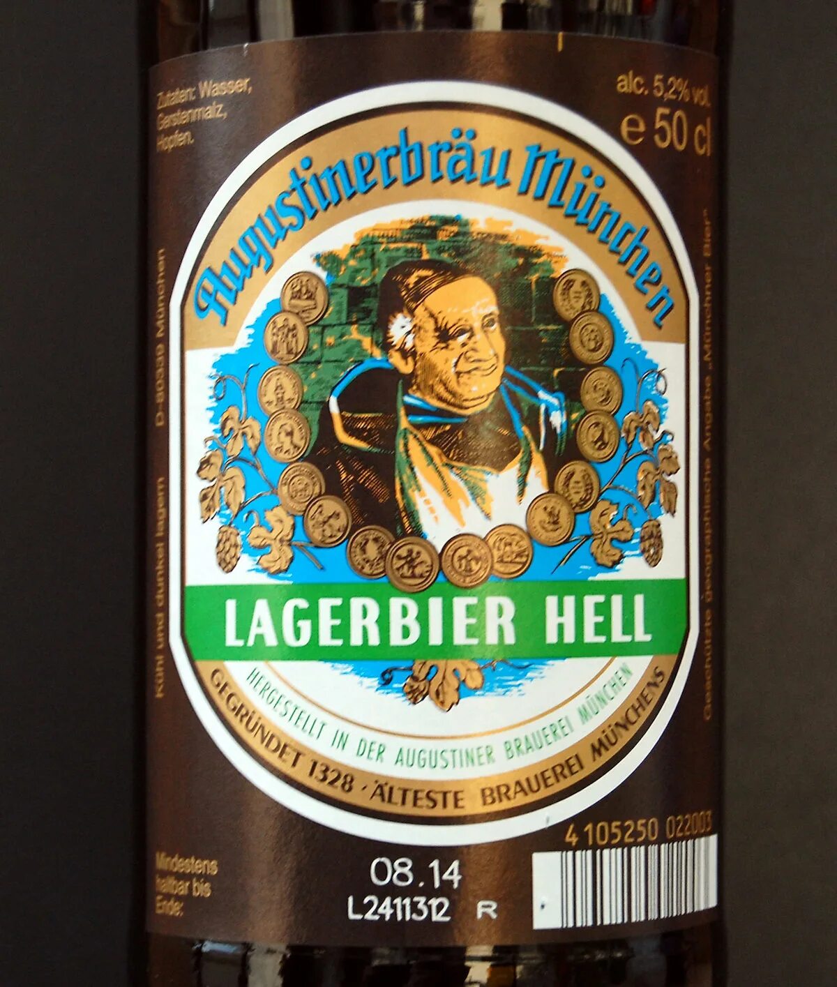Августинер Лагербир. Пиво Августинер Мюнхен. Немецкое пиво Augustiner Hell. Пиво светлое Augustiner Lagerbier Hell.