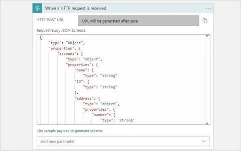 Json схема пример