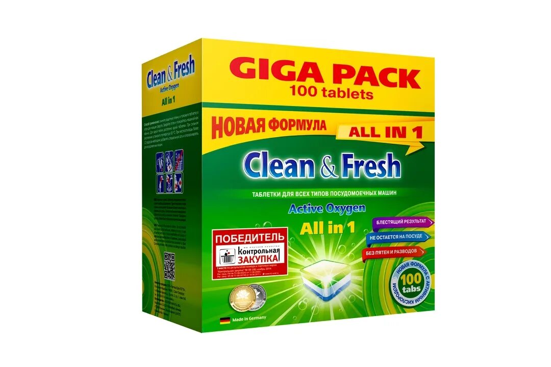 Clean fresh all in 1. Таблетки для ПММ "clean&Fresh" allin1. Таблетки для ПММ "clean&Fresh" allin1 (Giga) 150 штук. Таблетки для ПММ "clean&Fresh" all in 1. Таблетки для посудомоечной машины "clean&Fresh" 150 штук.