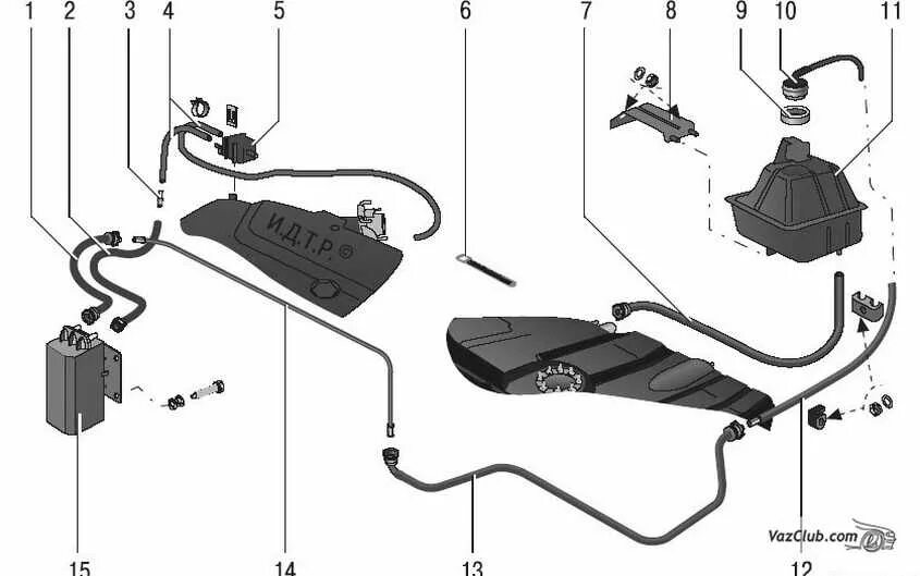 Абсорбер бензобака. Схема подключения адсорбера Приора 16 клапанов. Клапан адсорбера Приора 8 клапанов. Система улавливания паров бензина 2112. Абсорбер топливный ВАЗ 2112 16 клапанов.