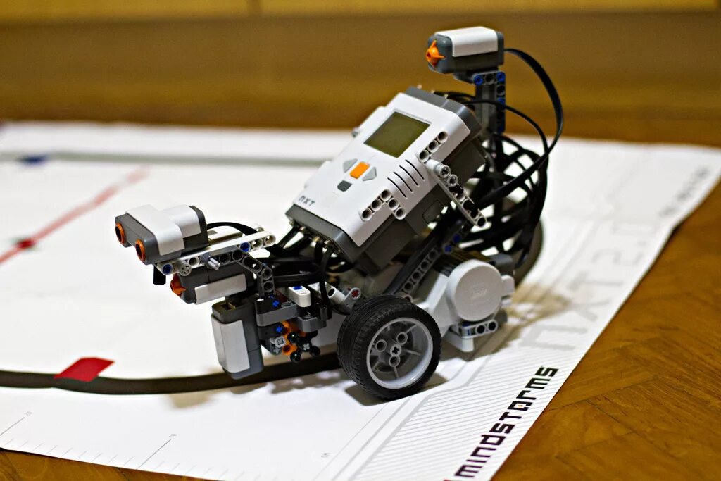 Робот сумо NXT. Mindstorms ev3. Тест по технологии робототехника