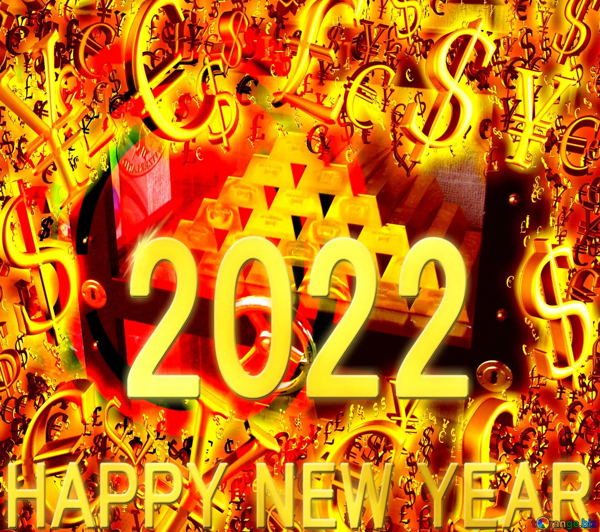 New year riches. 2022 Gold. 2022 Год.