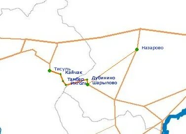 Кемерово тисуль расстояние