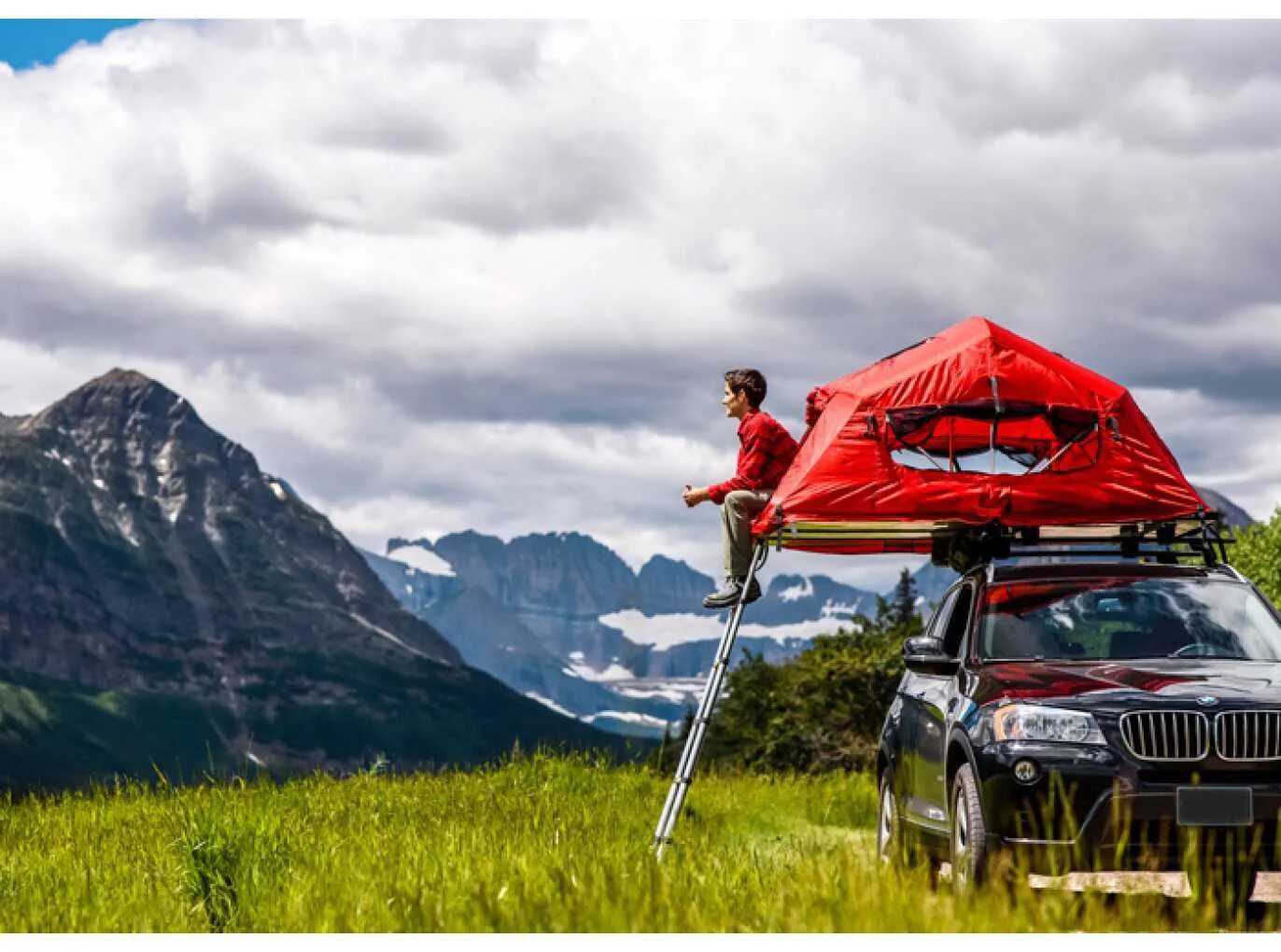 Camp car. Yakima Skyrise. Автомобиль для туризма. Палатка на машину. Путешествие на автомобиле.