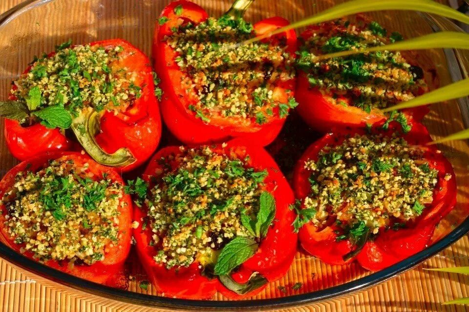 Закуска из перца на стол