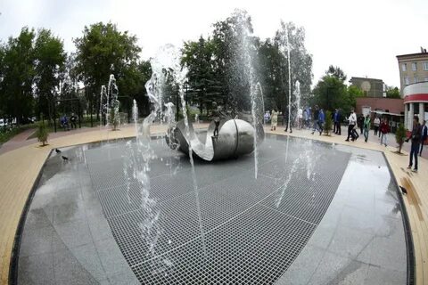 Арт объект фонтан