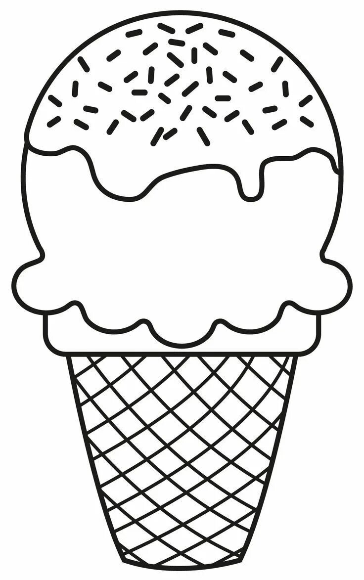 21+ Creative Photo of Ice Cream Coloring Pages - birijus.com Ice cream coloring 