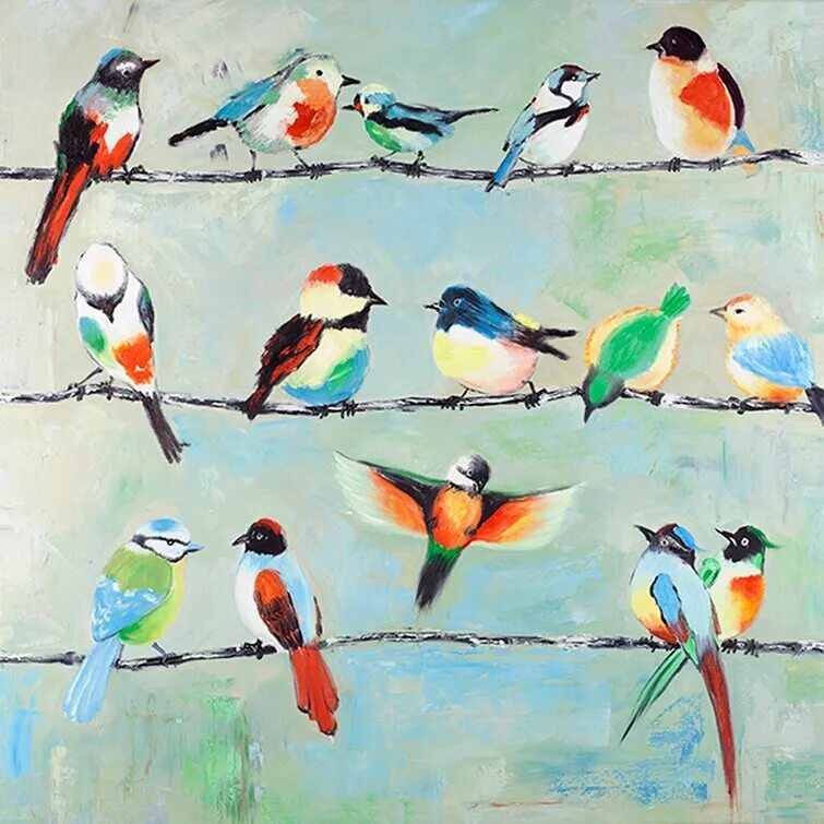 Картина разноцветная птица. Креативное рисование птицы. Живопись птицы Модерн. Картина птички разноцветные.
