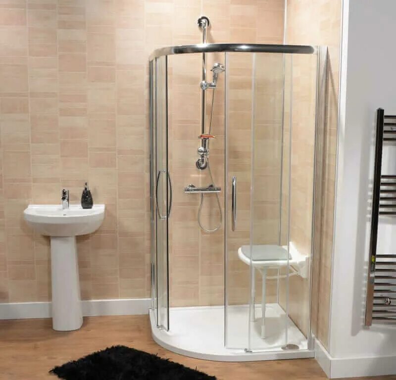 Душевая кабина Svedbergs Shower Cubicle "Seat" r 90см*90см. Душевые кабины своими руками. Душевая кабинка самому. Самая простая душевая кабинка. Построить душевую кабину