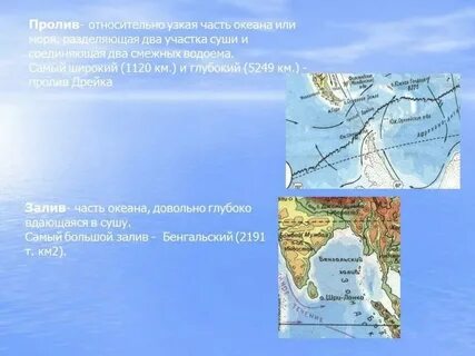 Какие проливы соединяют 2 океана