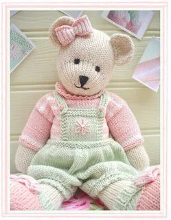 CANDY Bear 15/ Toy Teddy Bear Knitting Pattern/ Plus Etsy