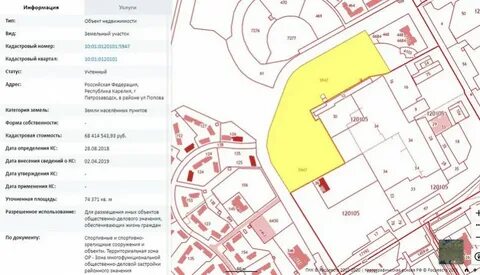 Кадастровая петрозаводск