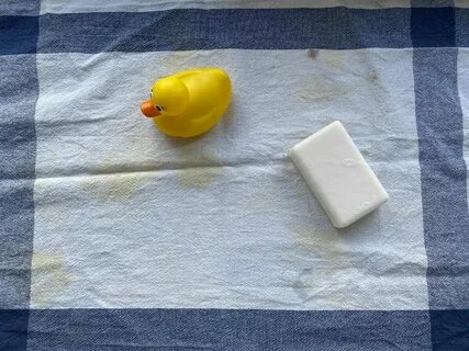 Отстирать застарелые желтые