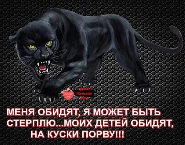 Песня прошу меня не трогай. За своих детей порву любого. за детей порву. за детей порву статусы. обидят меня я стерплю моих детей на куски порву.
