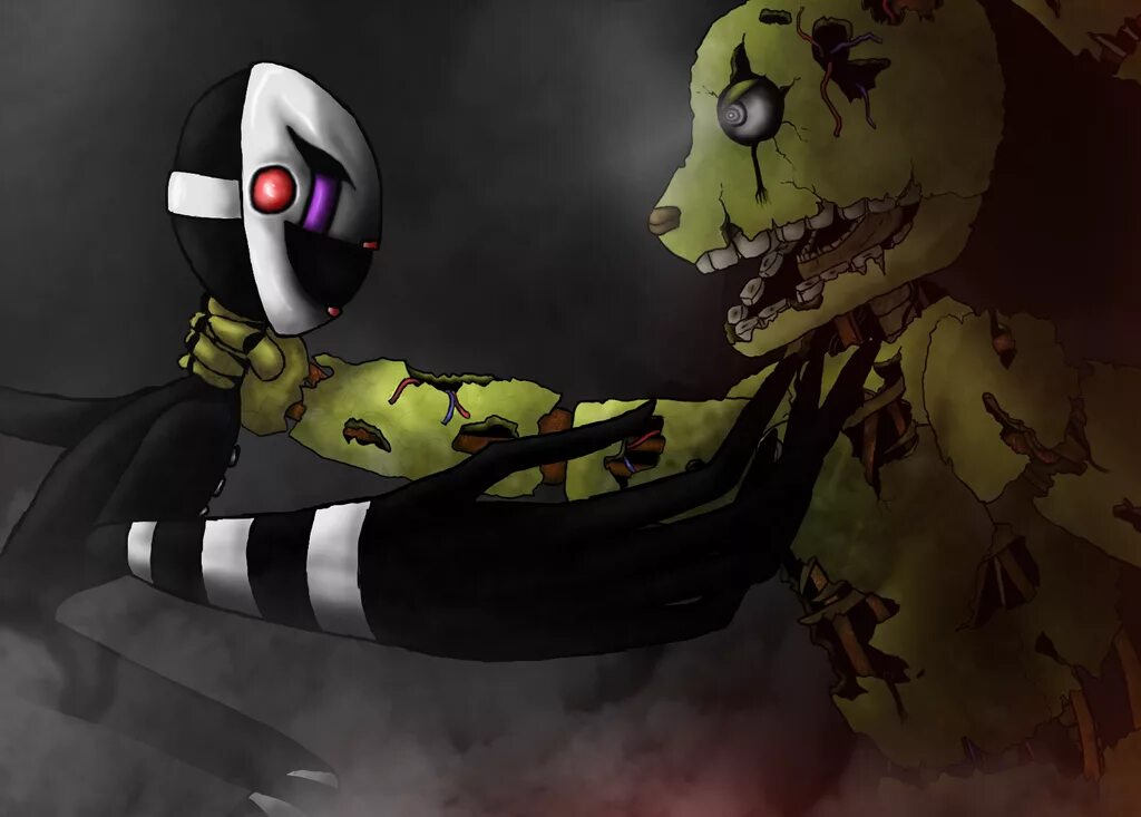 Springtrap x puppet