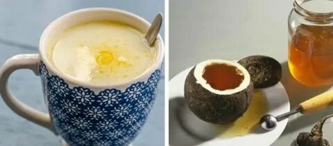 Молоко с медом для горла