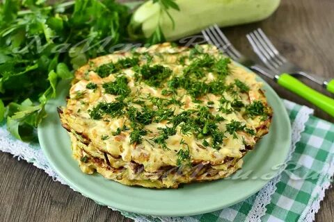 Рецепт кабачков с печенью