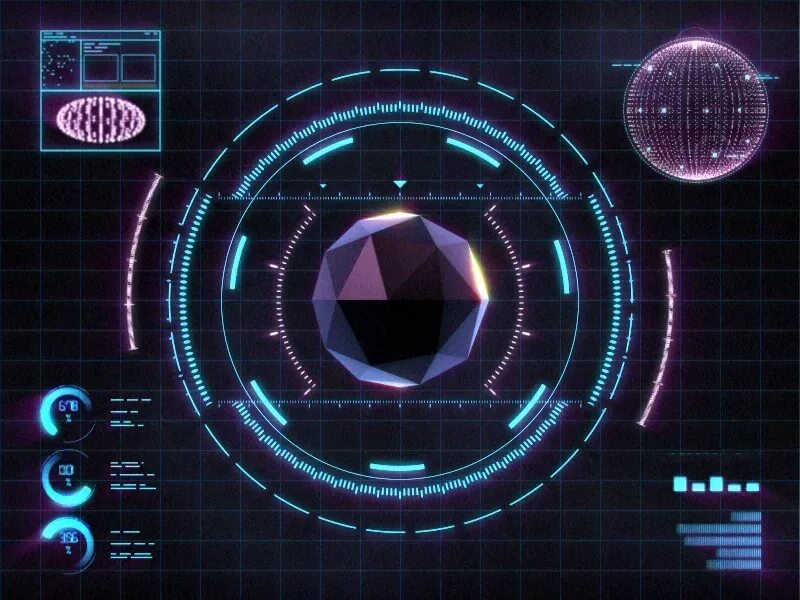 Effect hud. Футуристичный интерфейс. футуристический анимированный интерфейс. hud интерфейс. hud анимация.