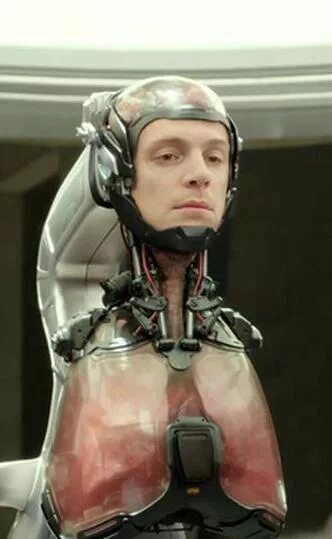 Гэйлин Джордж Робокоп. Гримм робокопа. Cyborg idea v-SIM.