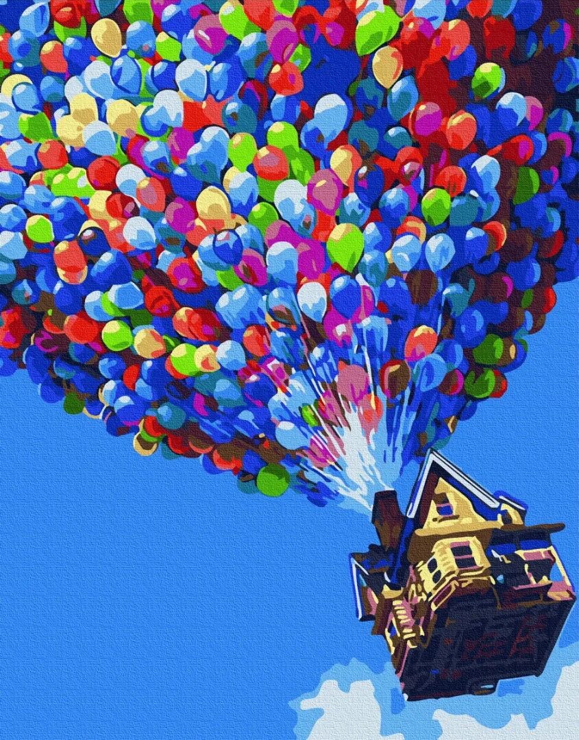 Летающие шары в домашних условиях. Воздушный шарик. Домик с шарами. Дом из мультфильма вверх. Домик на воздушных шариках.