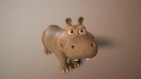 3d -cartoon Hippo - Turbosquid 1197261 FC5