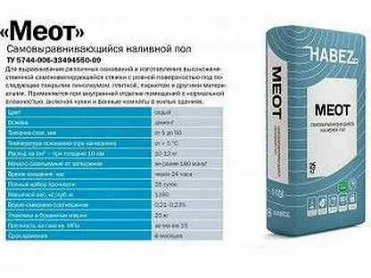 Наливной пол хабез композитный
