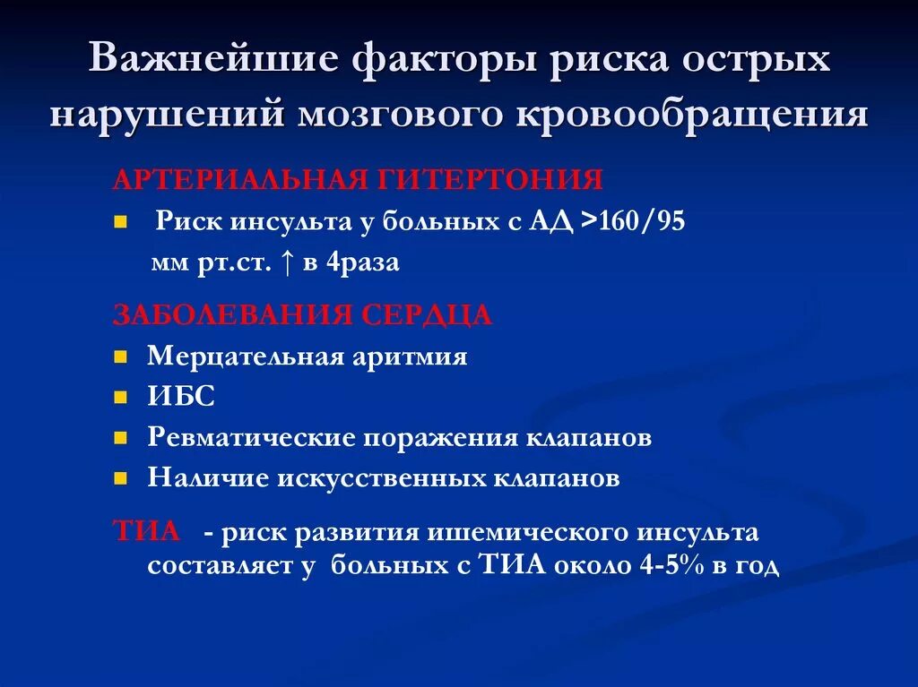 Факторы риска развития нарушения мозгового кровообращения. Факторы риска острого нарушения мозгового кровообращения. Факторы риска развития ОНМК. Факторы риска развития острого нарушения мозгового кровообращения.