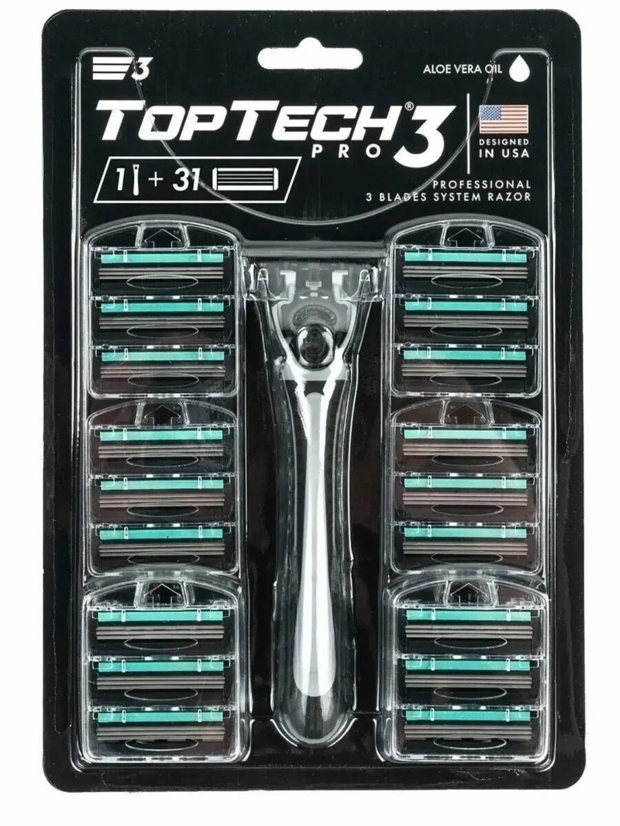 Tech pro 3. Станок toptech pro 3 + 25 сменных кассет. бритва top tech pro 3 (3 лезвии,1 ручка ,31 сменных кассет) настоящий мужчина. джилет 3 бритва кассеты мужская. бритва мужская toptech pro3 (бритва 31 кассета).