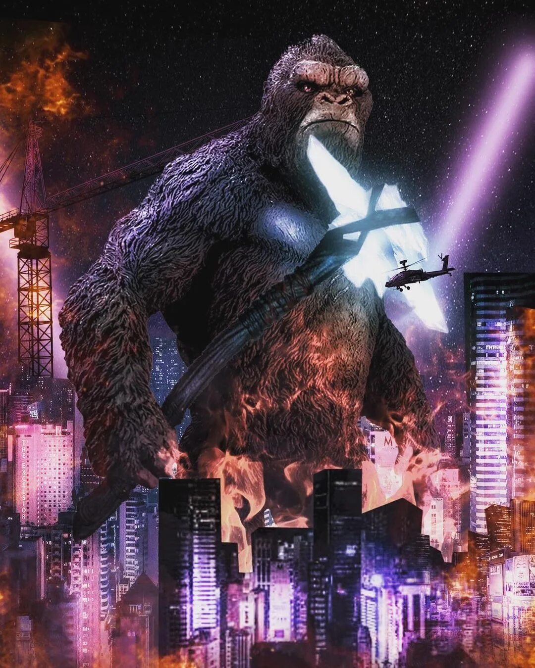 Godzilla va king kong uzbek tilida