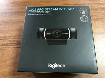 C922 pro stream webcam logitech