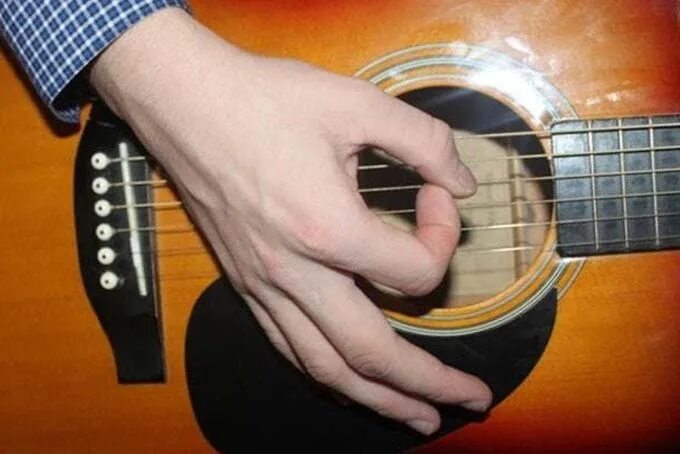 Как играть пальцами на гитаре