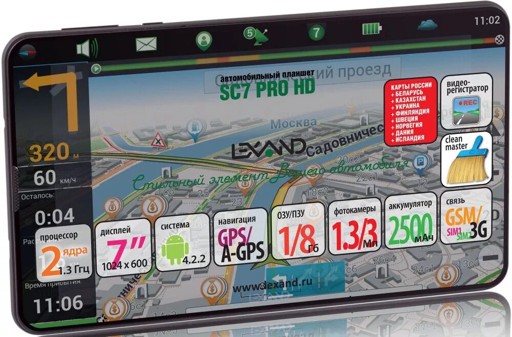 Автомобильный планшет. Навигатор Lexand sc7 Pro HD. Планшет Лександ sc7 Pro HD. Навигатор GPS Lexand SC-7 Pro. Lexand SC-7 Pro HD 7".