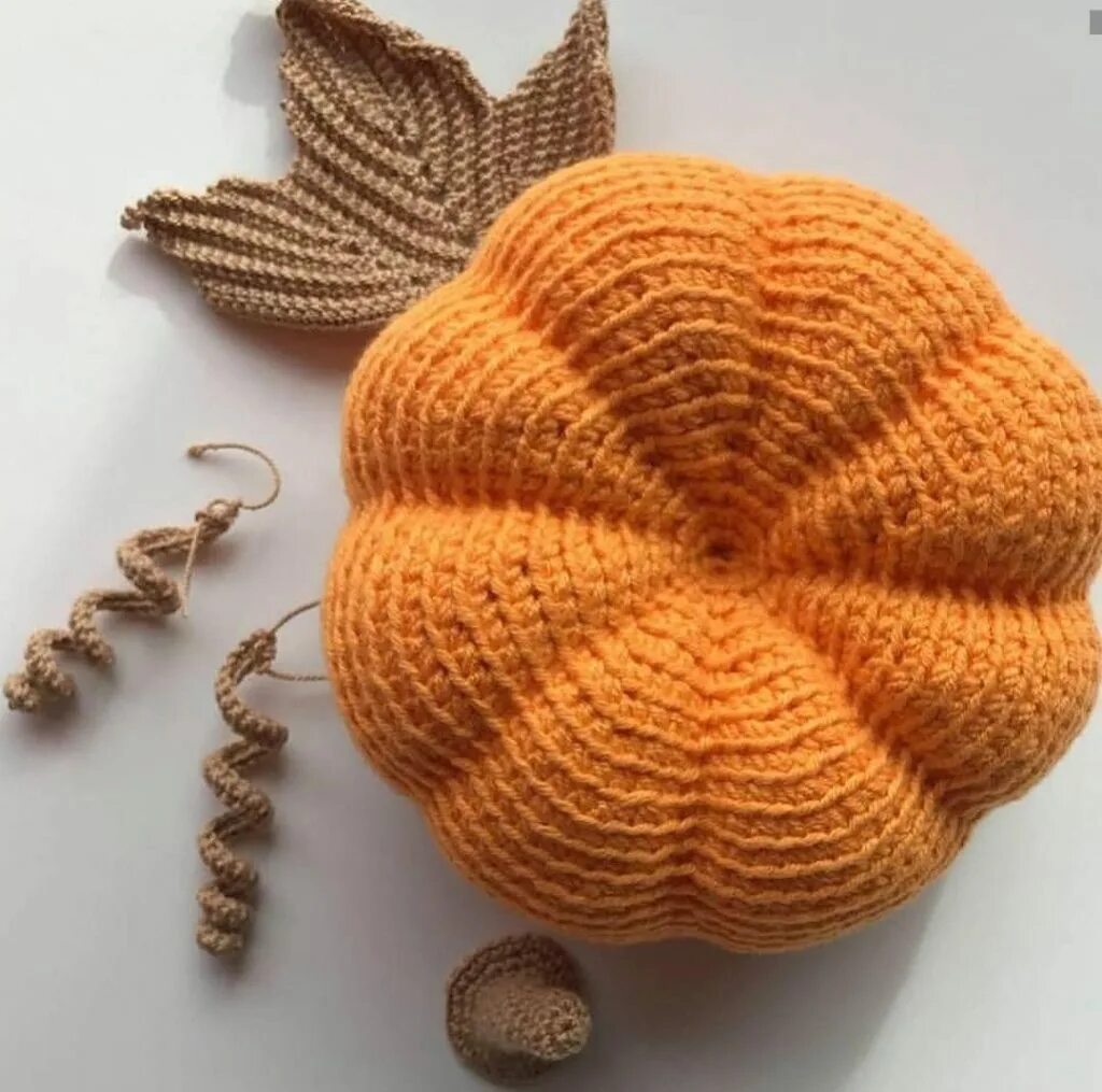 вязаная тыква крючком. тыква крючком. вязаная тыква. вязаная тыква. тыква крючком.