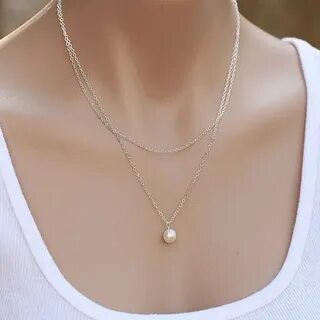Серебряная цепочка с подвеской