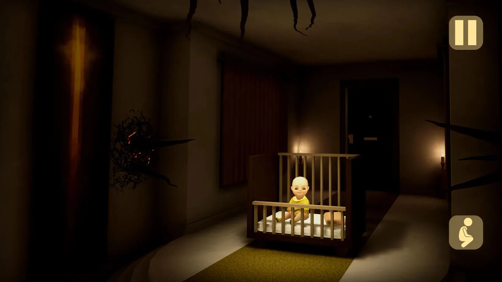 The Baby in Yellow 3 игра. Бейби Йеллоу игра. Хоррор младенчик в желтом. Игра младенчик в желтом.